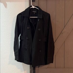 The zenana  Black Pea Coat